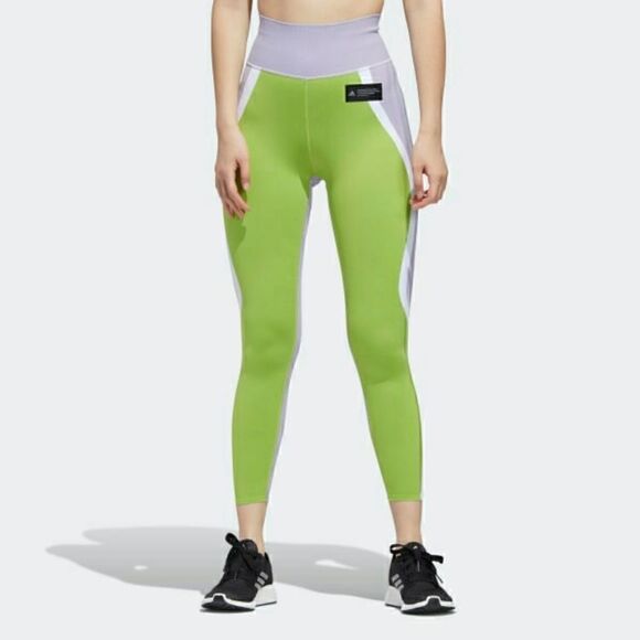 Adidas Primeknit Women's Leggings Tights Purple L